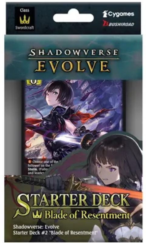 Shadowverse Evolve TCG: Blade of Resentment Starter Deck #2