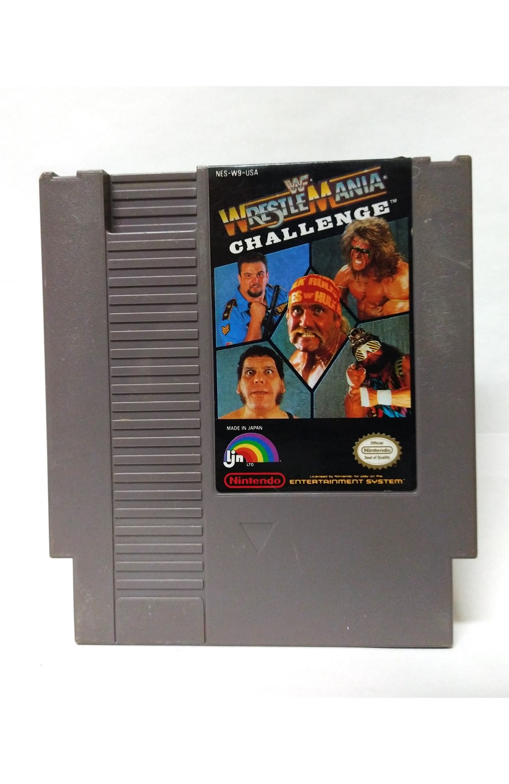 Nintendo Nes Wwf Wrestlemania Challenge