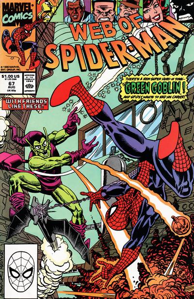 Web of Spider-Man #67 [Direct](1985)-Very Fine (7.5 – 9)