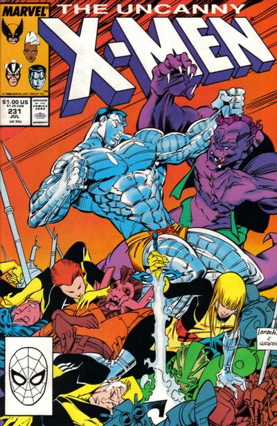 The Uncanny X-Men #231 [Direct] - Fn/Vf