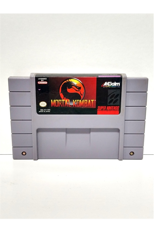 Super Nintendo Snes Mortal Kombat Cartridge Only (Very Good)