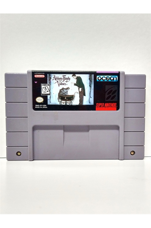 Super Nintendo Snes Addams Family Values Cartridge Only (Excellent)