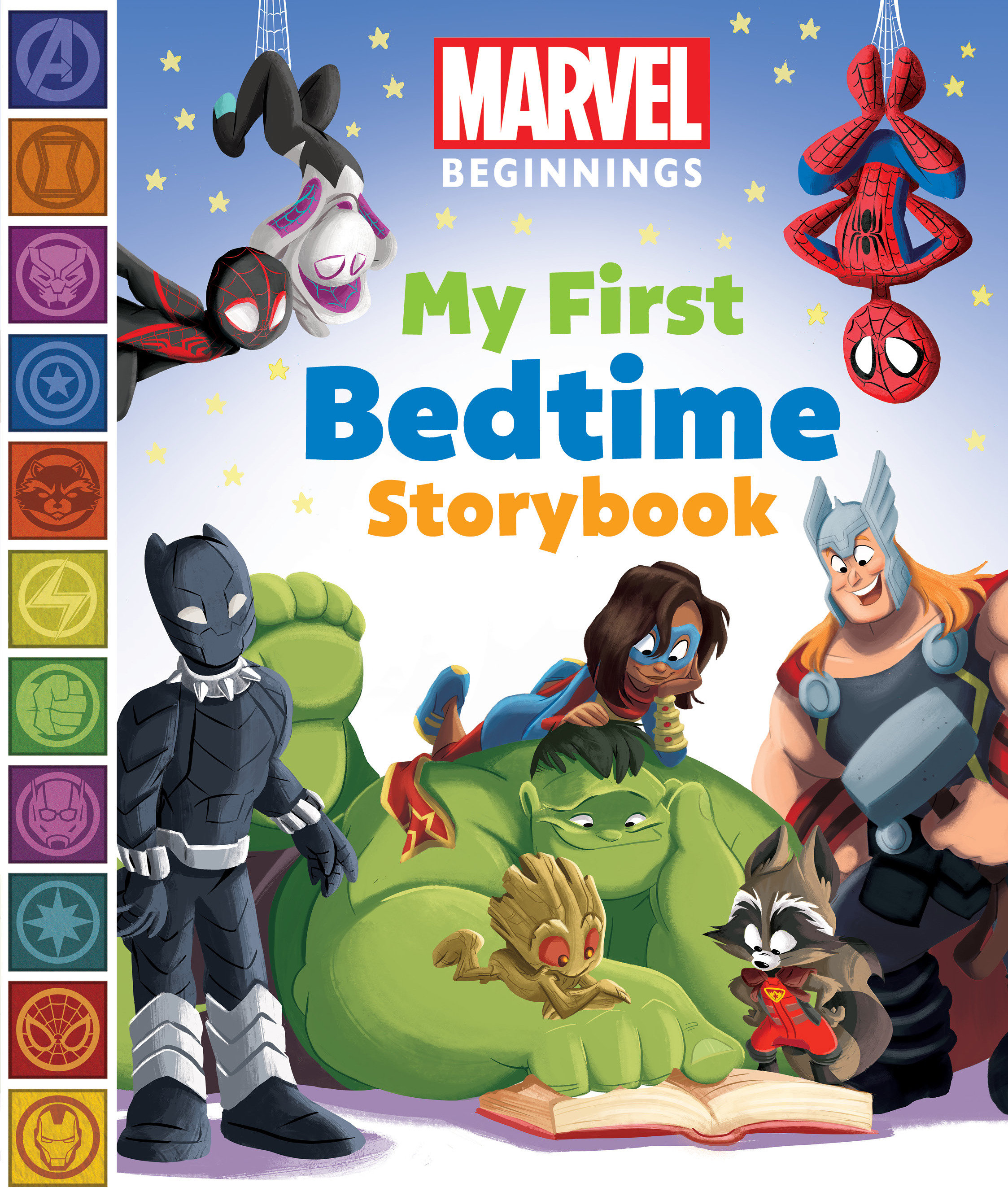 Marvel Beginnings My First Bedtime Storybook Hardcover