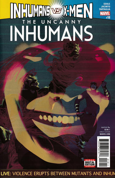 Uncanny Inhumans #18-Very Fine (7.5 – 9)