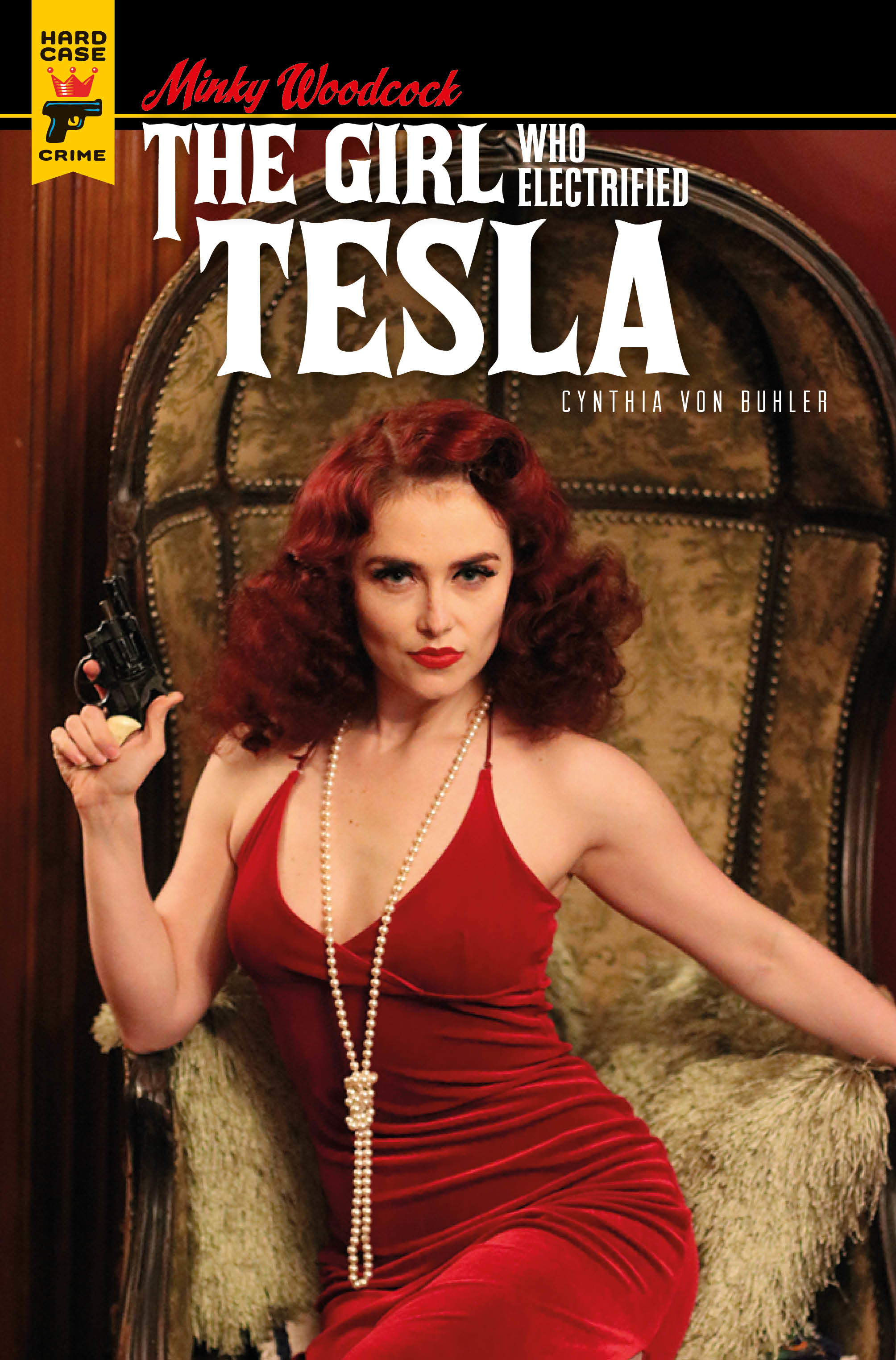Minky Woodcock Girl Electrified Tesla #4 Cover B Photo (Mature)