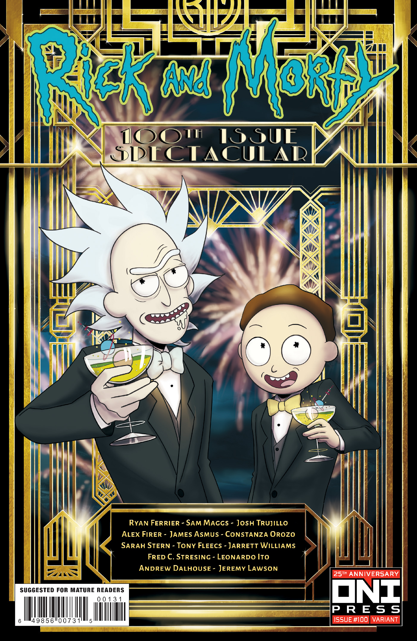 Rick and Morty #100 Cover C Julieta Colas Variant (2015)