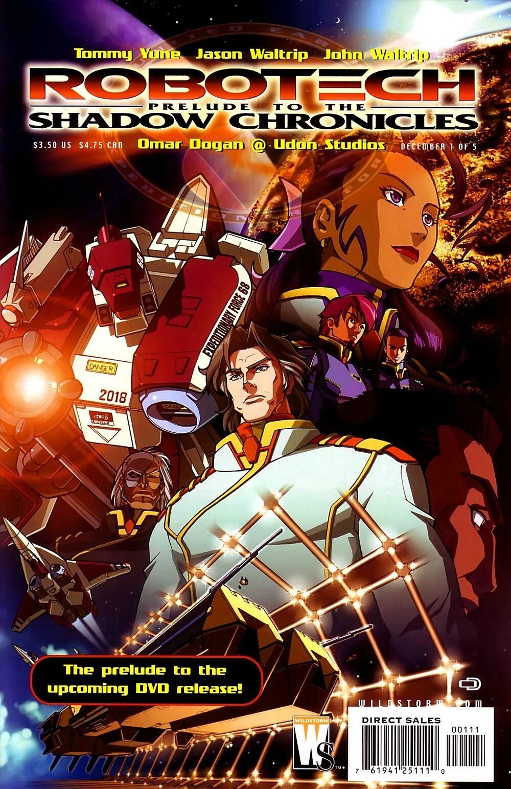Robotech: Prelude To The Shadow Chronicles Limited Series Bundle Issues 1-5