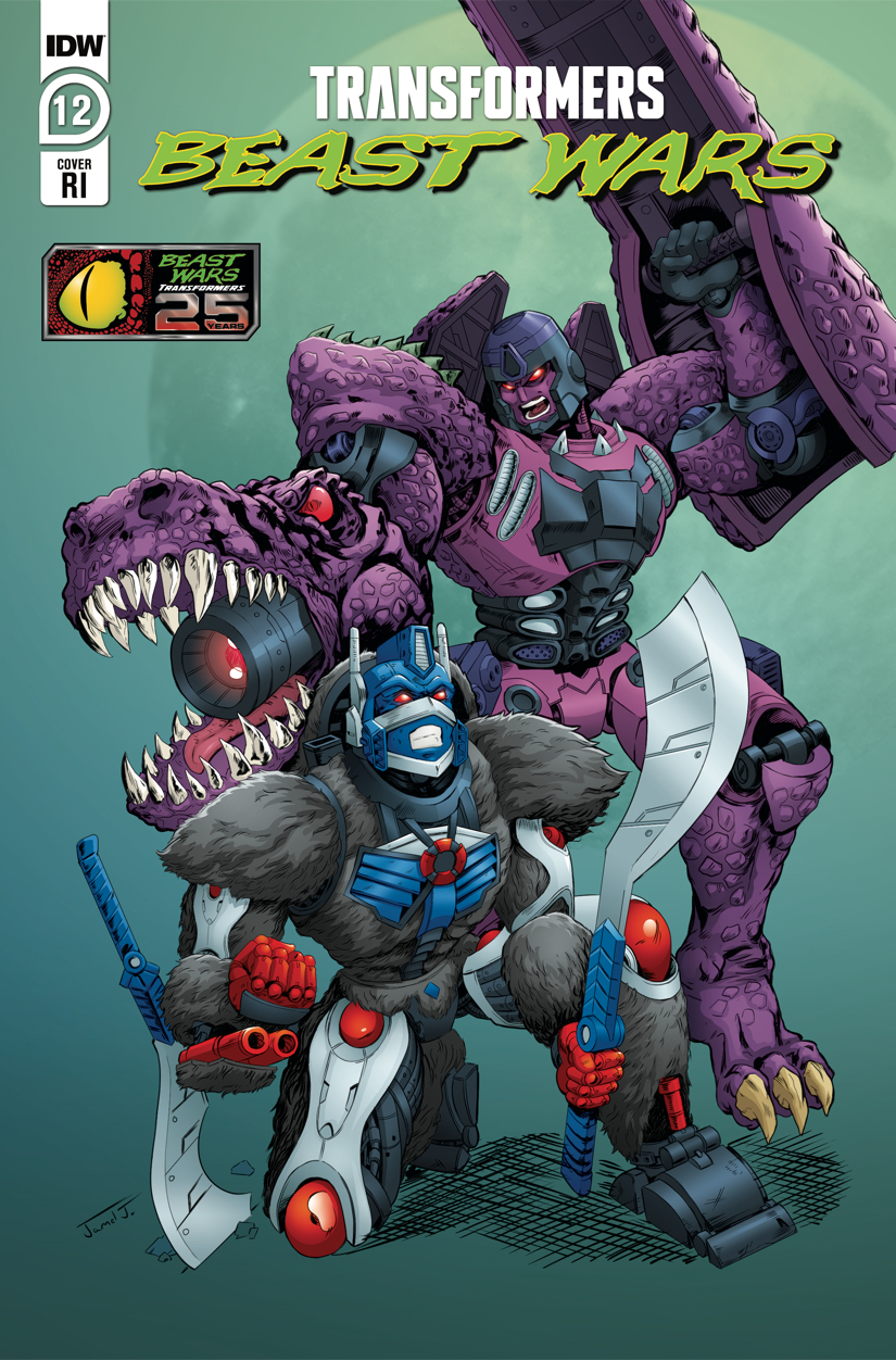 Transformers Beast Wars #12 Cover C 1 for 10 Incentive Jamel Jones