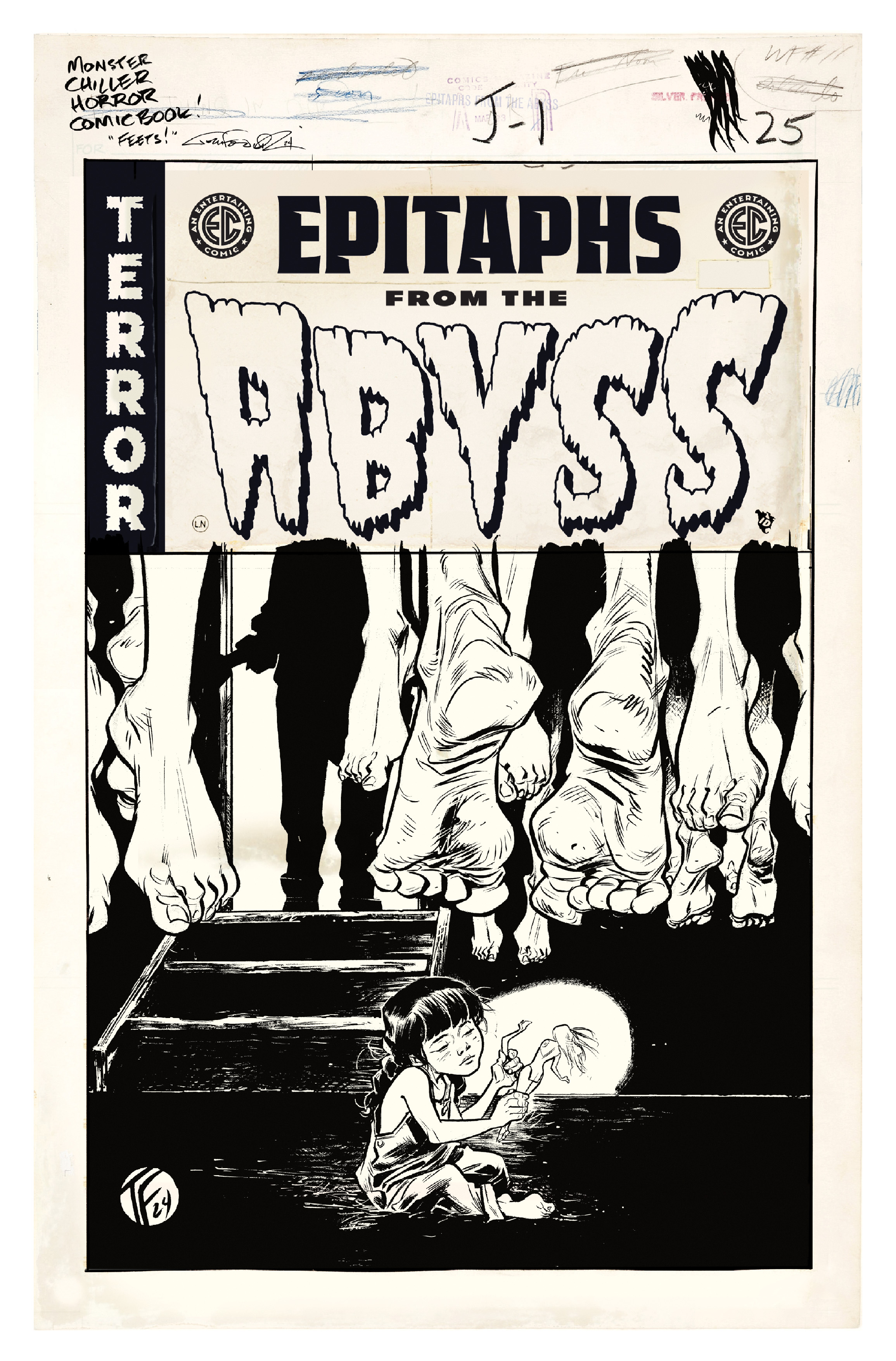 EC Epitaphs from the Abyss #3 Cover D 1 for 20 Incentive Tom Fowler Artist Edition Variant (Of 5)