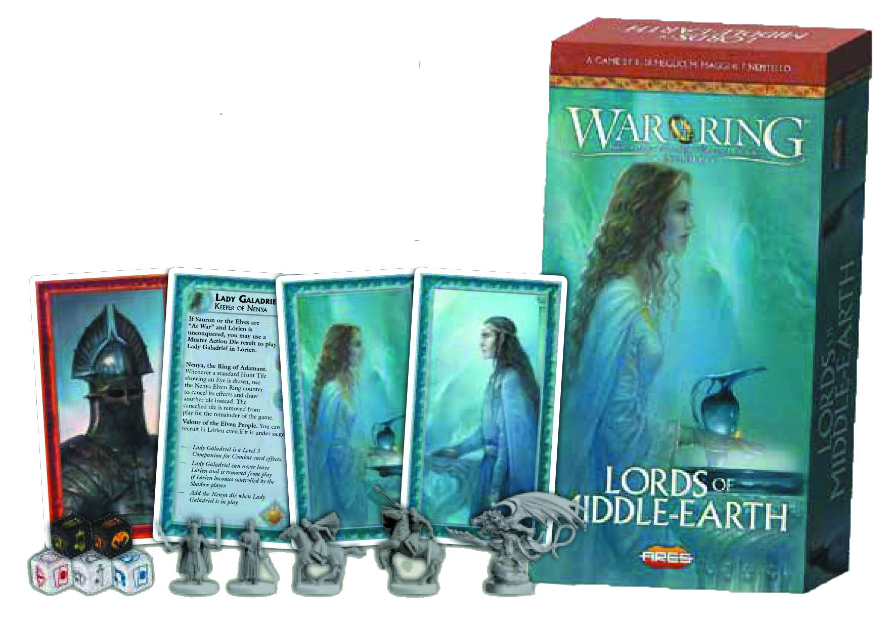 Lord of the Rings War of the Ring Lords of Middle Earth Expansion