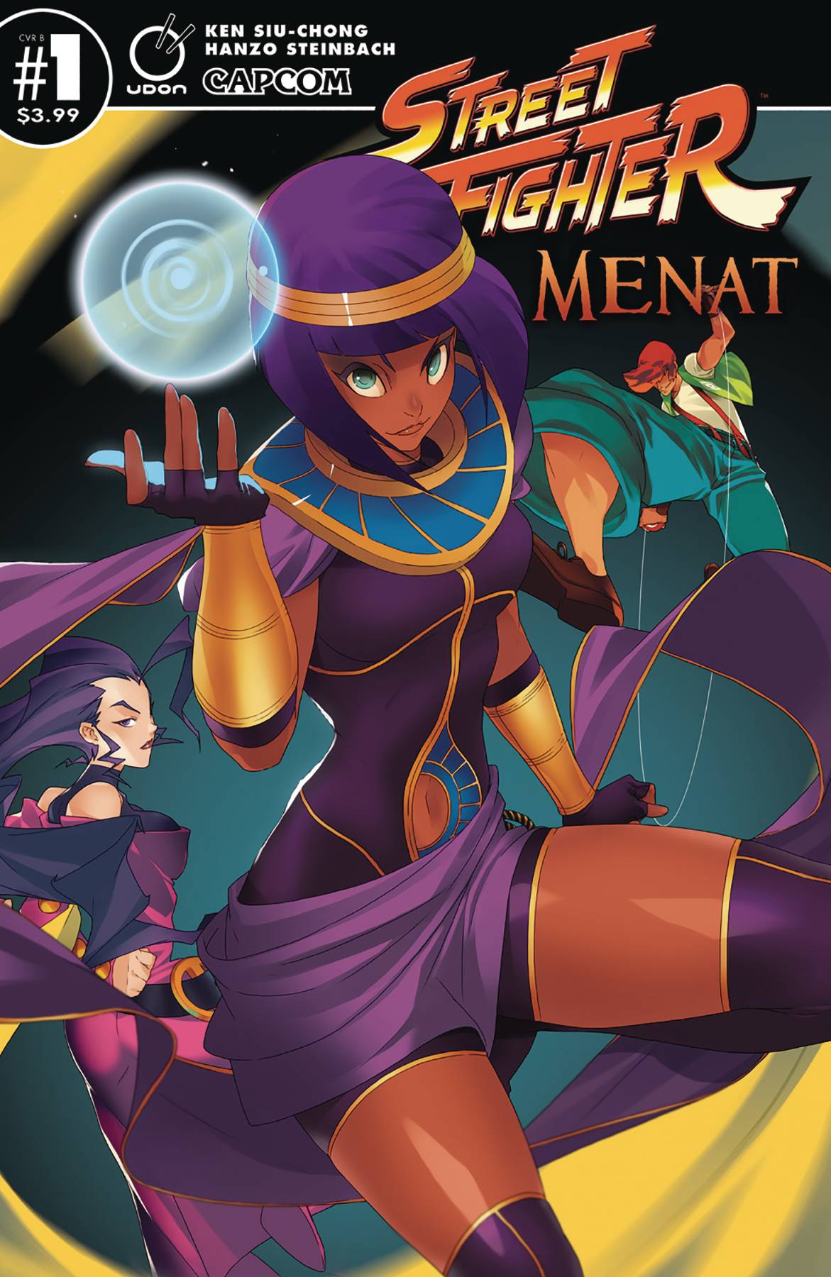 Street Fighter Menat #1 Cover B Steinbach