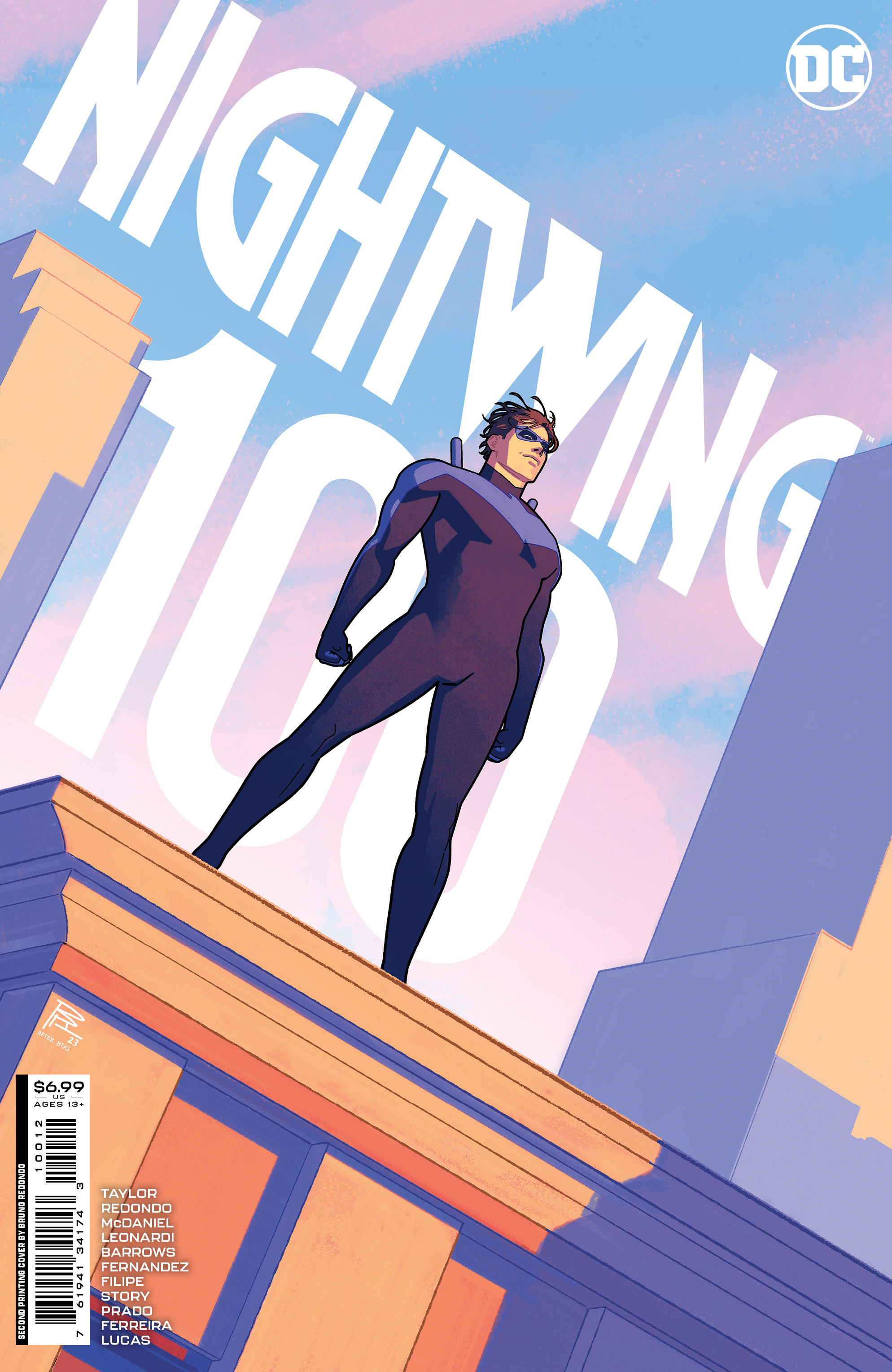 Nightwing #100 Second Printing Cover A Bruno Redondo (2016)