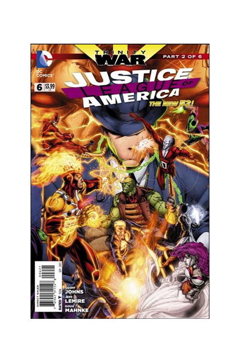 Justice League of America #6 1 for 25 Incentive Brett Booth, Norm Rapmund (2013)