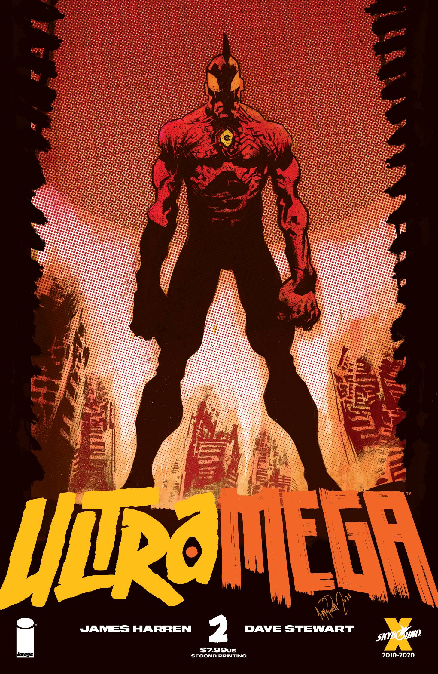 Ultramega by James Harren #2 2nd Printing Cover A Harren (Mature)