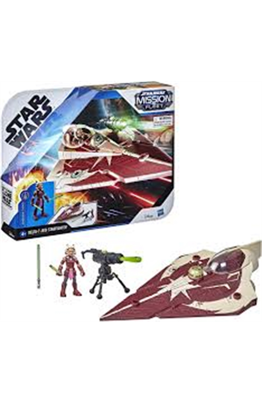 Star Wars Mission Fleet Delta-7 Jedi Starfighter