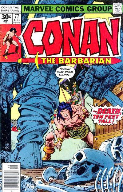 Conan The Barbarian #77 [30¢]-Very Good (3.5 – 5)