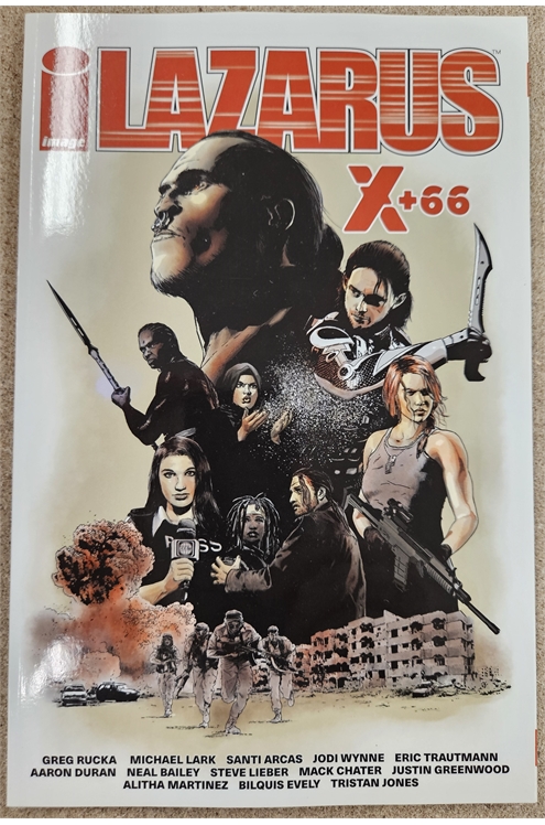 Lazarus X +66 Graphic Novel (Image 2018) Used - Like New