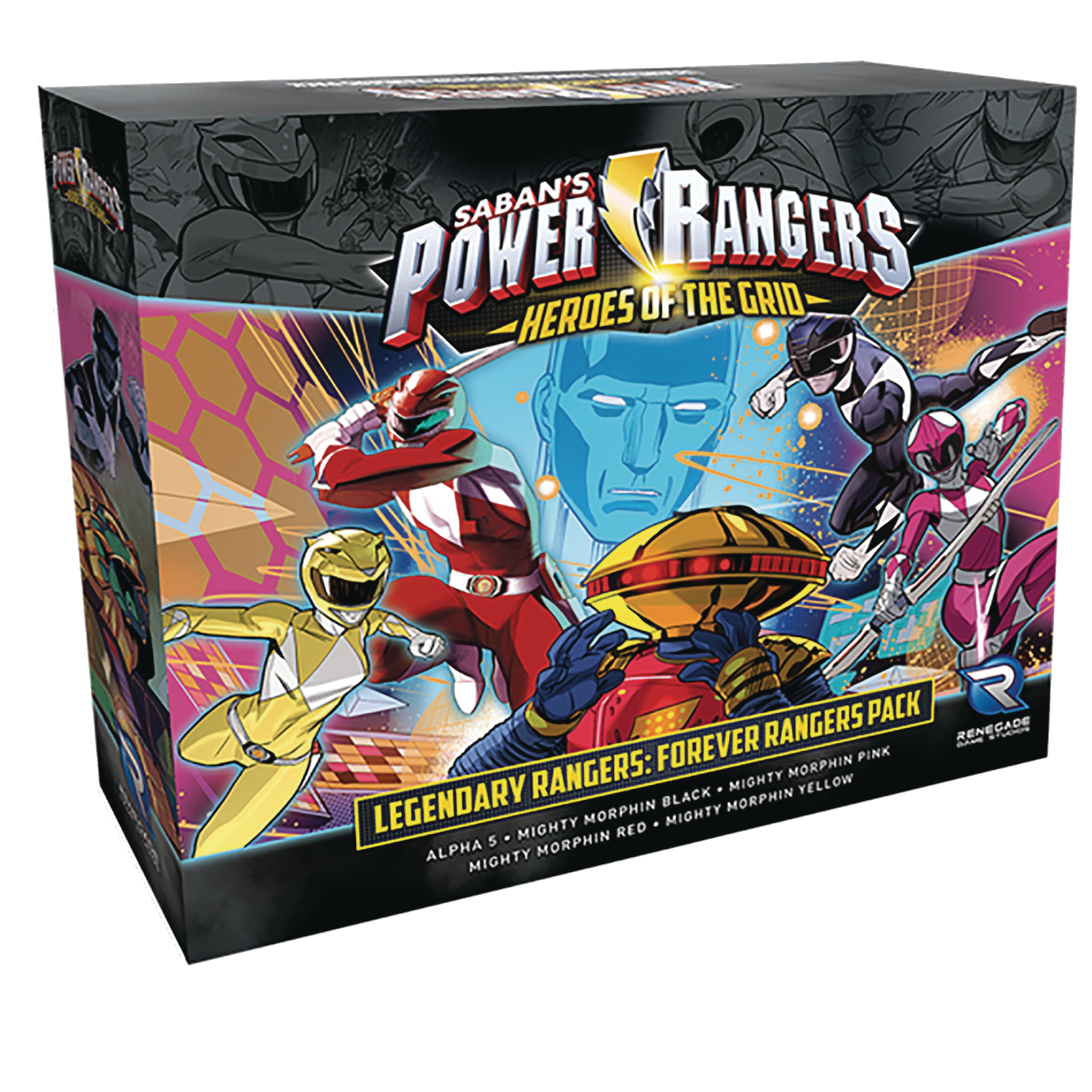 Power Rangers Heroes Grid Legendary Rangers Forever Expansion Pack
