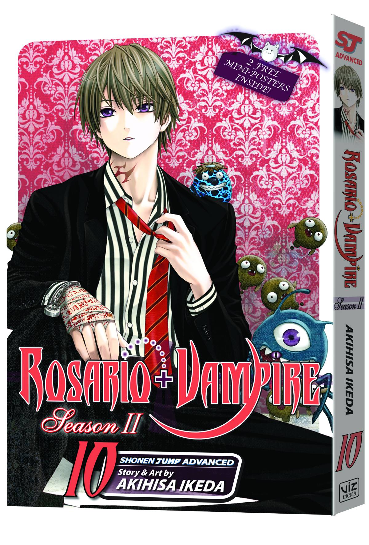 Rosario Vampire Season II Manga Volume 10
