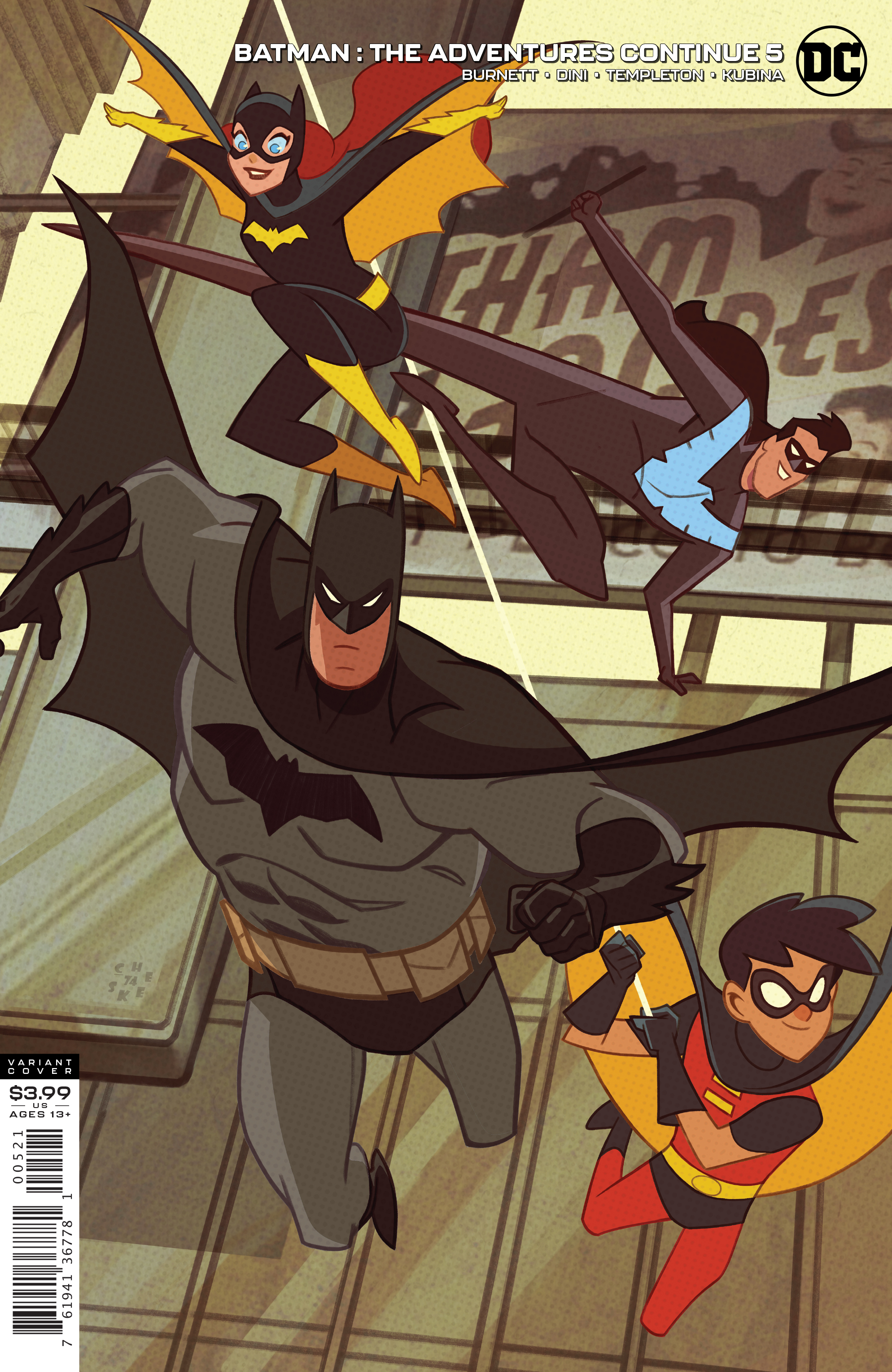 Batman the Adventures Continue #5 Cover B Sean Cheeks Galloway Variant (Of 7)