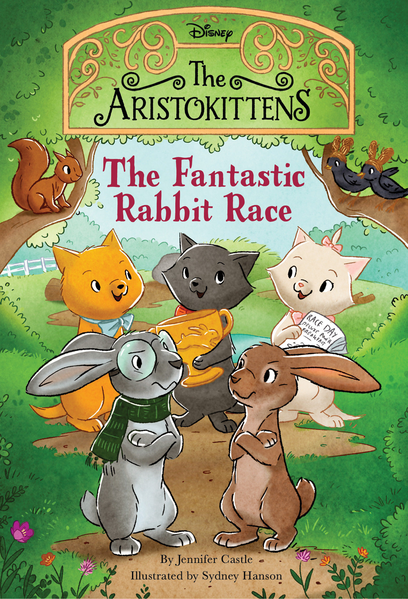 The Aristokittens #3: The Fantastic Rabbit Race (Hardcover Book)