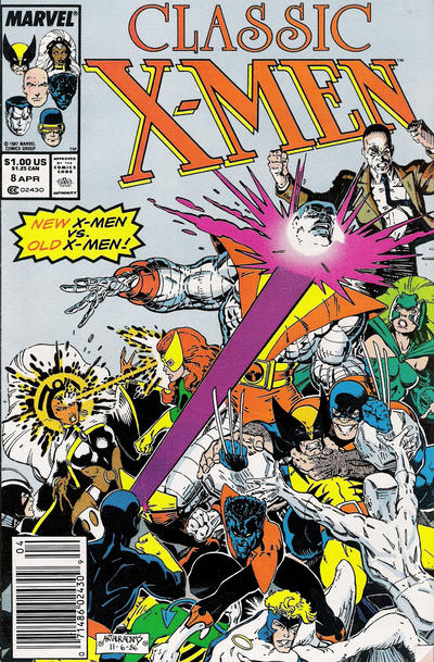 Classic X-Men #8 [Newsstand]-Very Good (3.5 – 5)