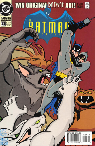 The Batman Adventures #21 [Direct Sales]-Fine (5.5 – 7)