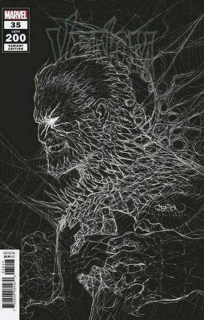 Venom #35 [Patrick Gleason Cover]-Very Fine (7.5 – 9) [Dylan Becomes Venom, Eddie Has New Powers!]