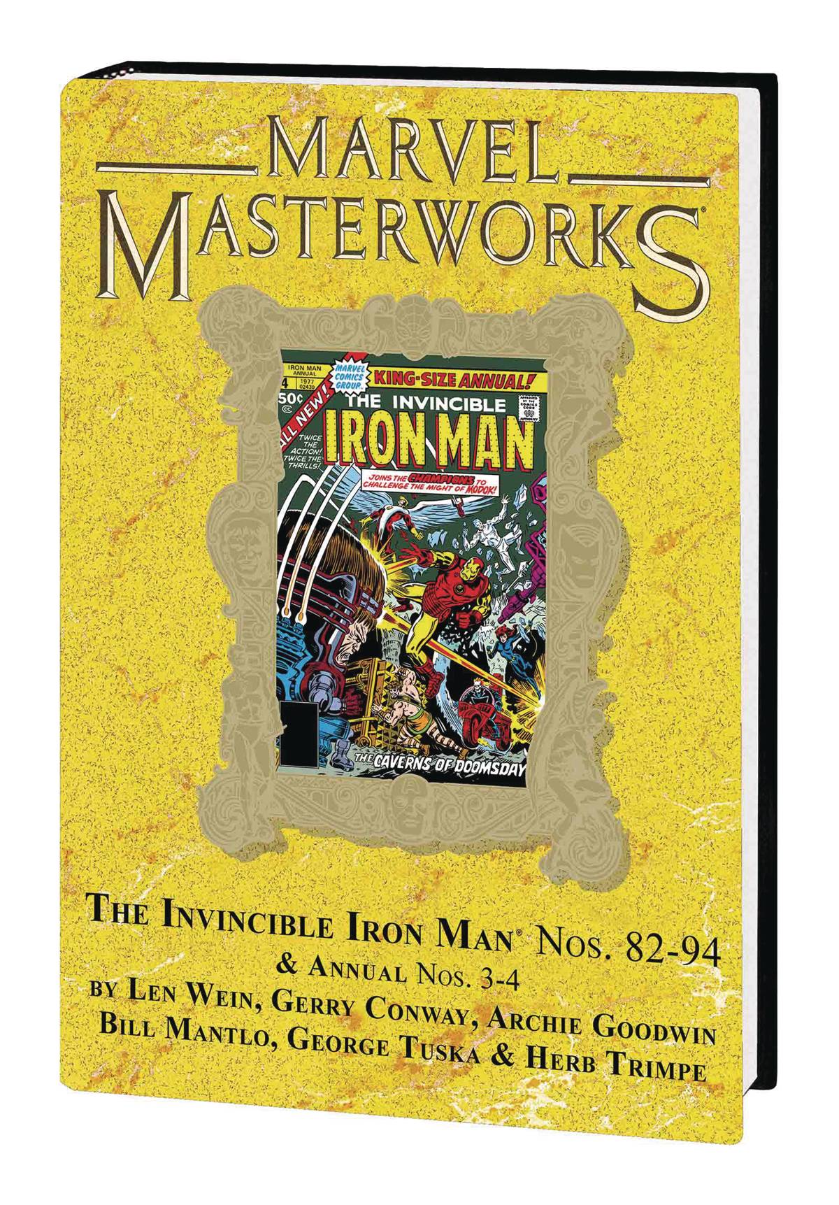 Marvel Masterworks Invincible Iron Man Hardcover Volume 11 Direct Market Variant 266