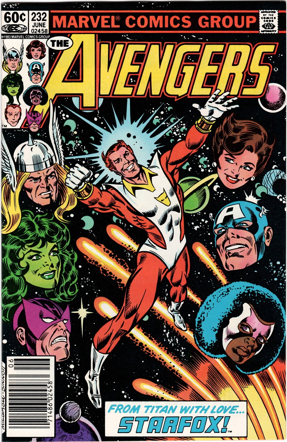 Avengers #232 Newsstand Edition