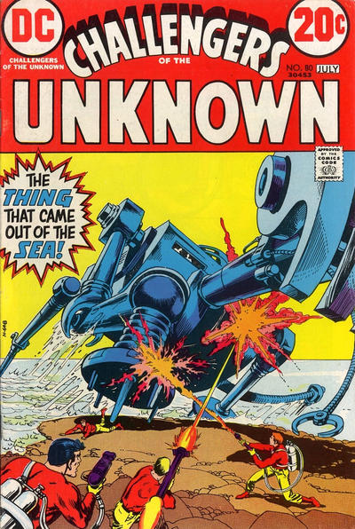 Challengers of The Unknown #80 - Vf/Nm
