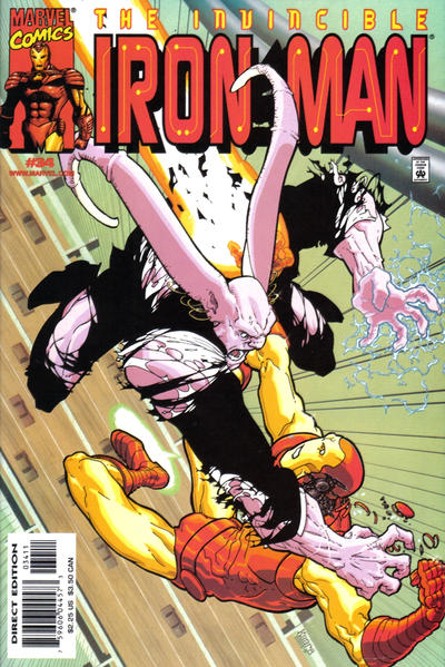 Iron Man #34 [Direct Edition]-Fine (5.5 – 7)