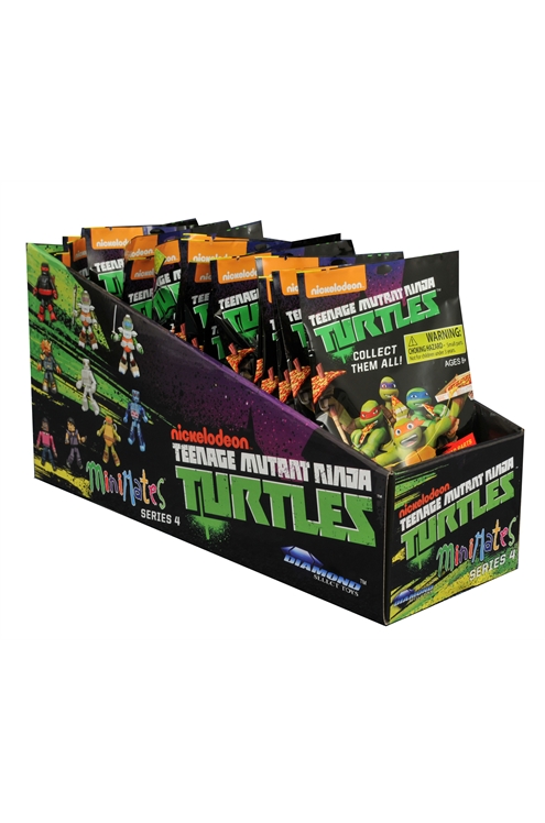 Teenage Mutant Ninja Turtles Minimates Series 4 Foil Blind Mystery Box Single Pack