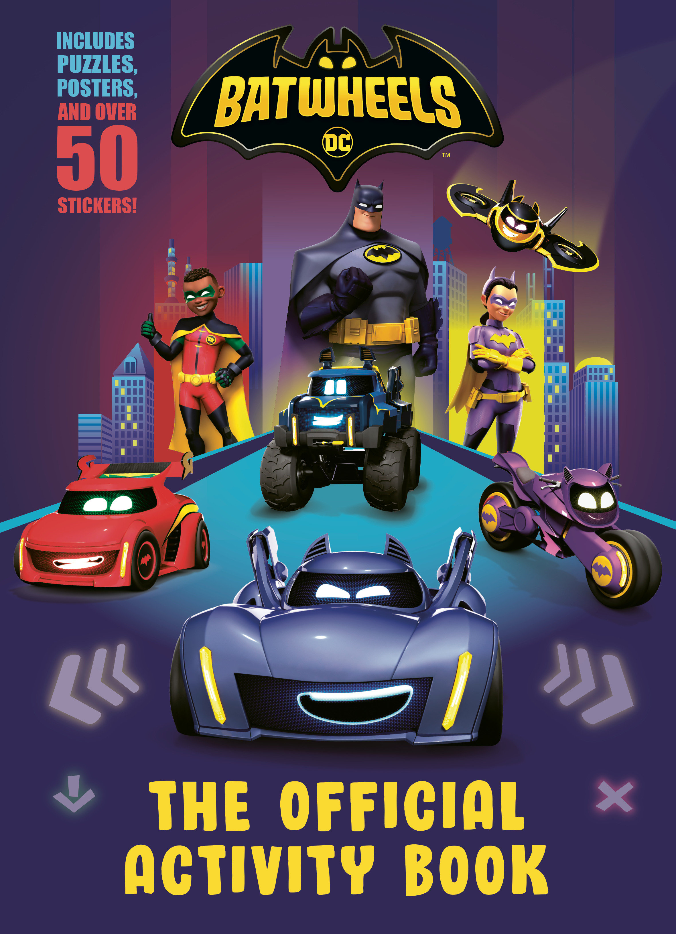Batwheels The Official Activity Book (Dc Batman Batwheels)