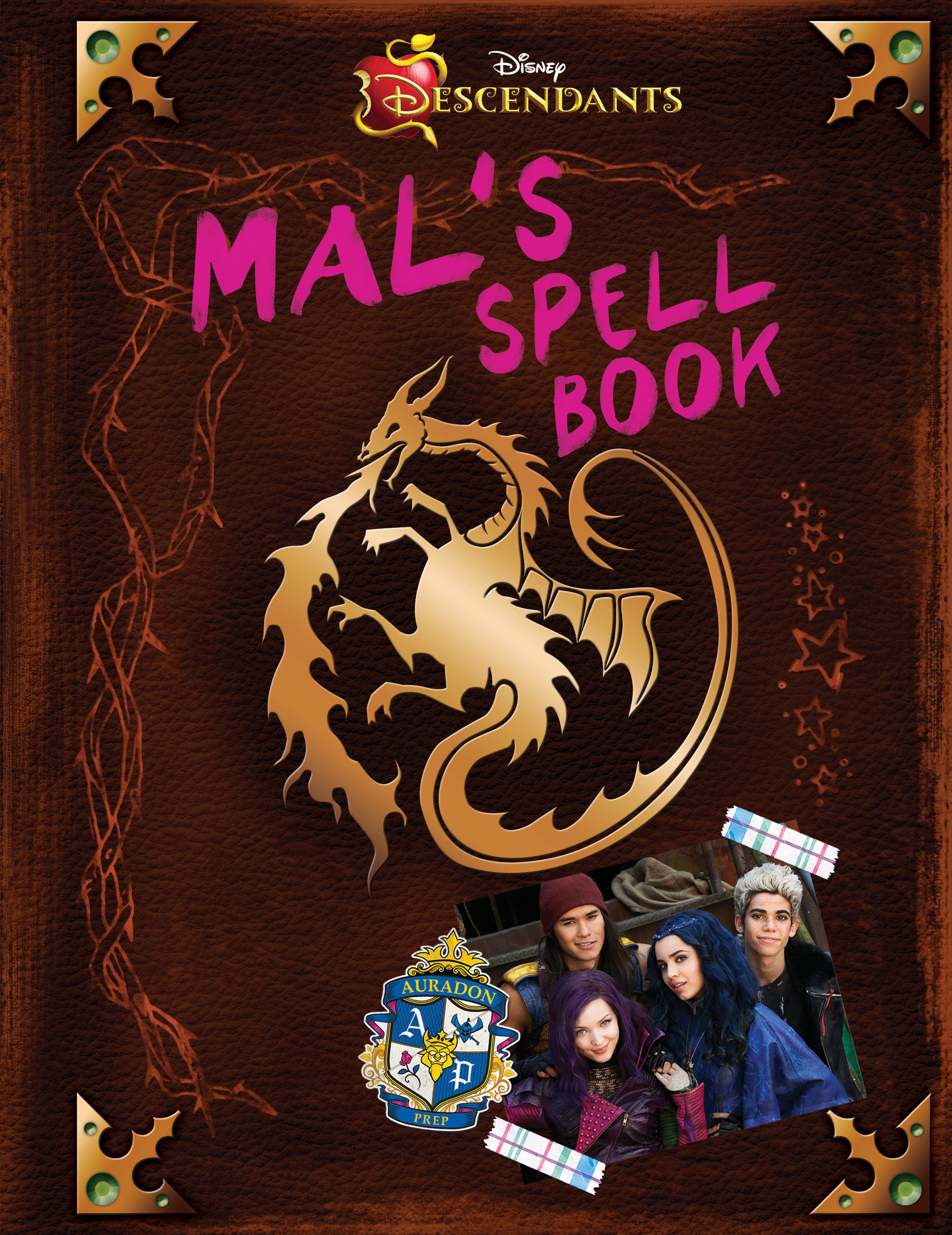 Descendants: Mal'S Spell Book (Hardcover Book)