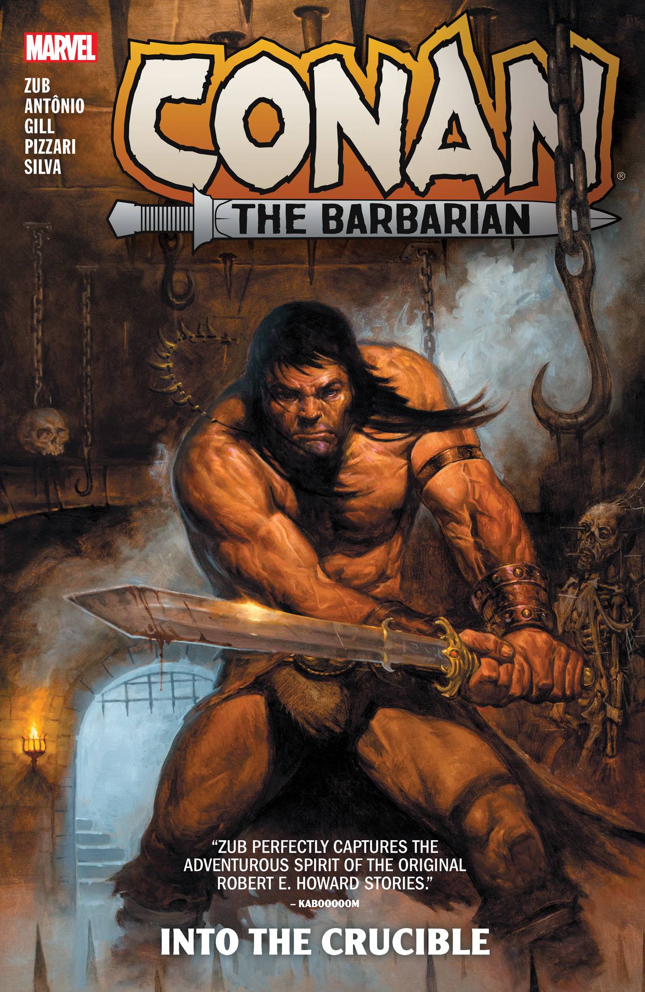 Conan the Barbarian by Jim Zub Graphic Novel Volume 3 Into The Crucible