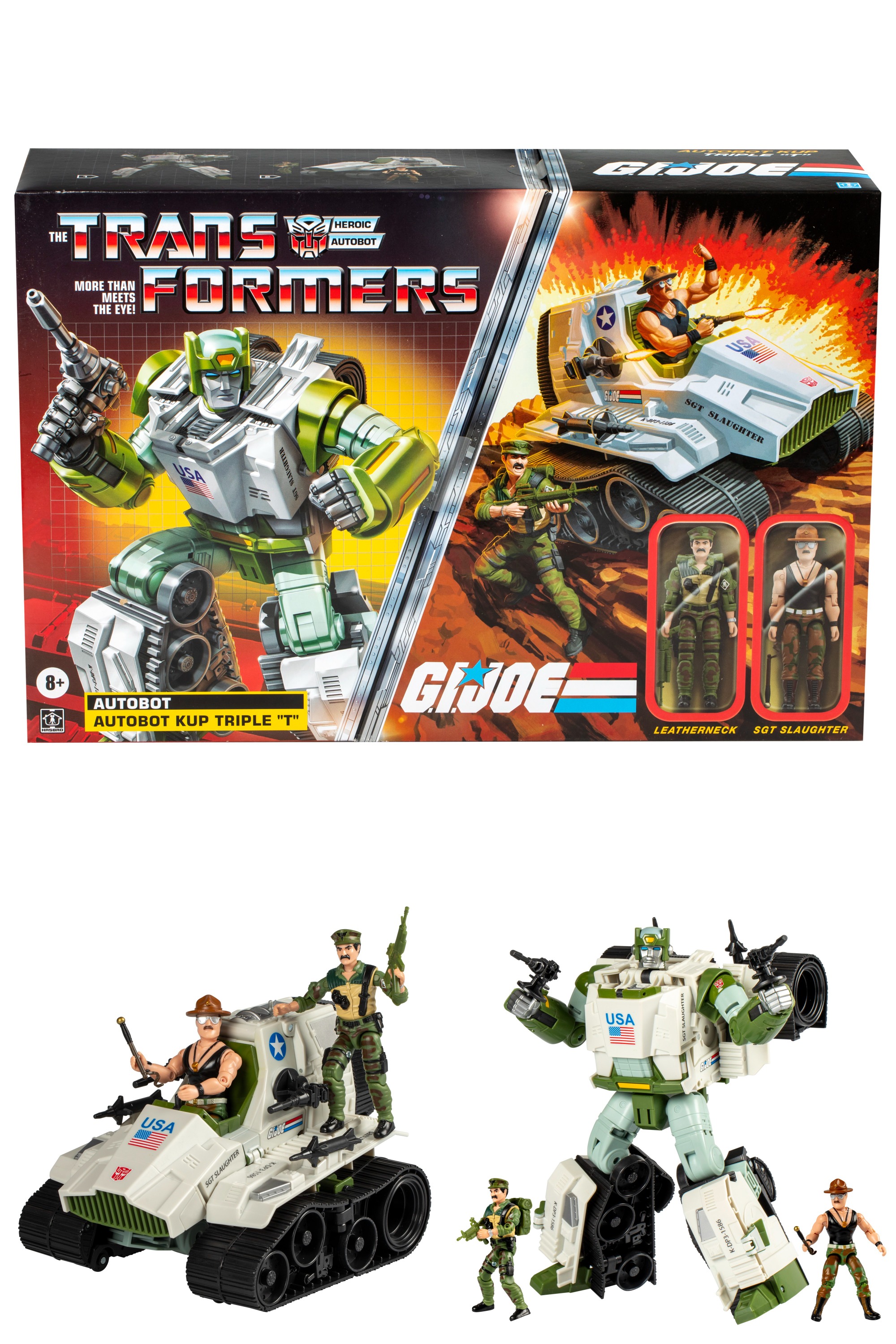 ***Pre-Order*** Transformers Collaborative G.I. Joe X Transformers Autobot Kup Triple Action Figure