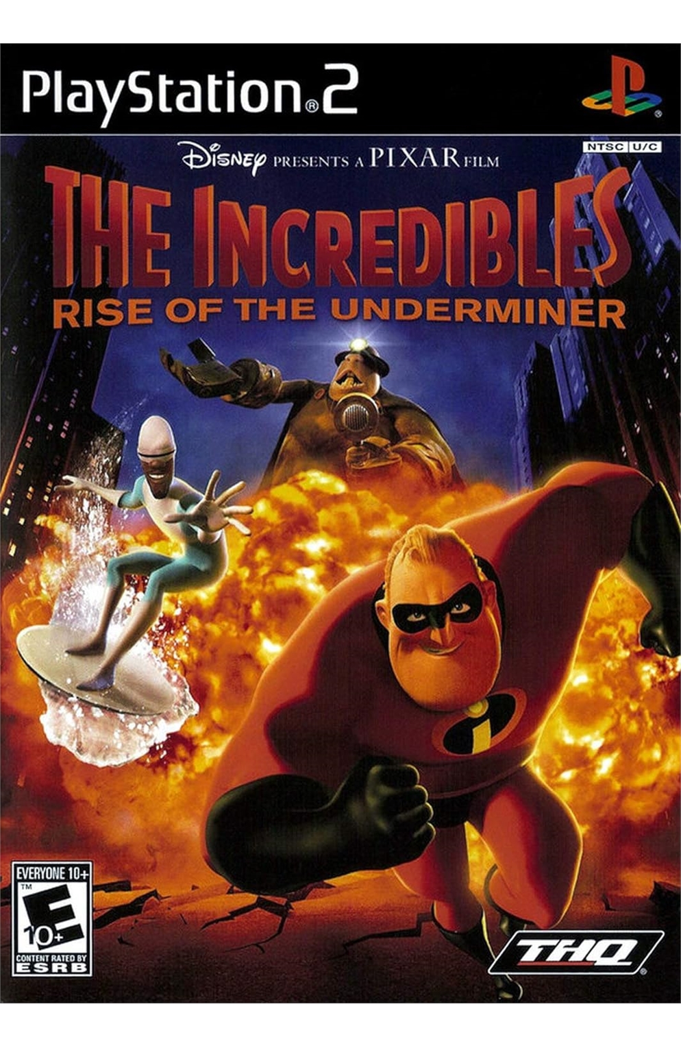 Playstation 2 Ps2 The Incredibles: Rise of The Underminer