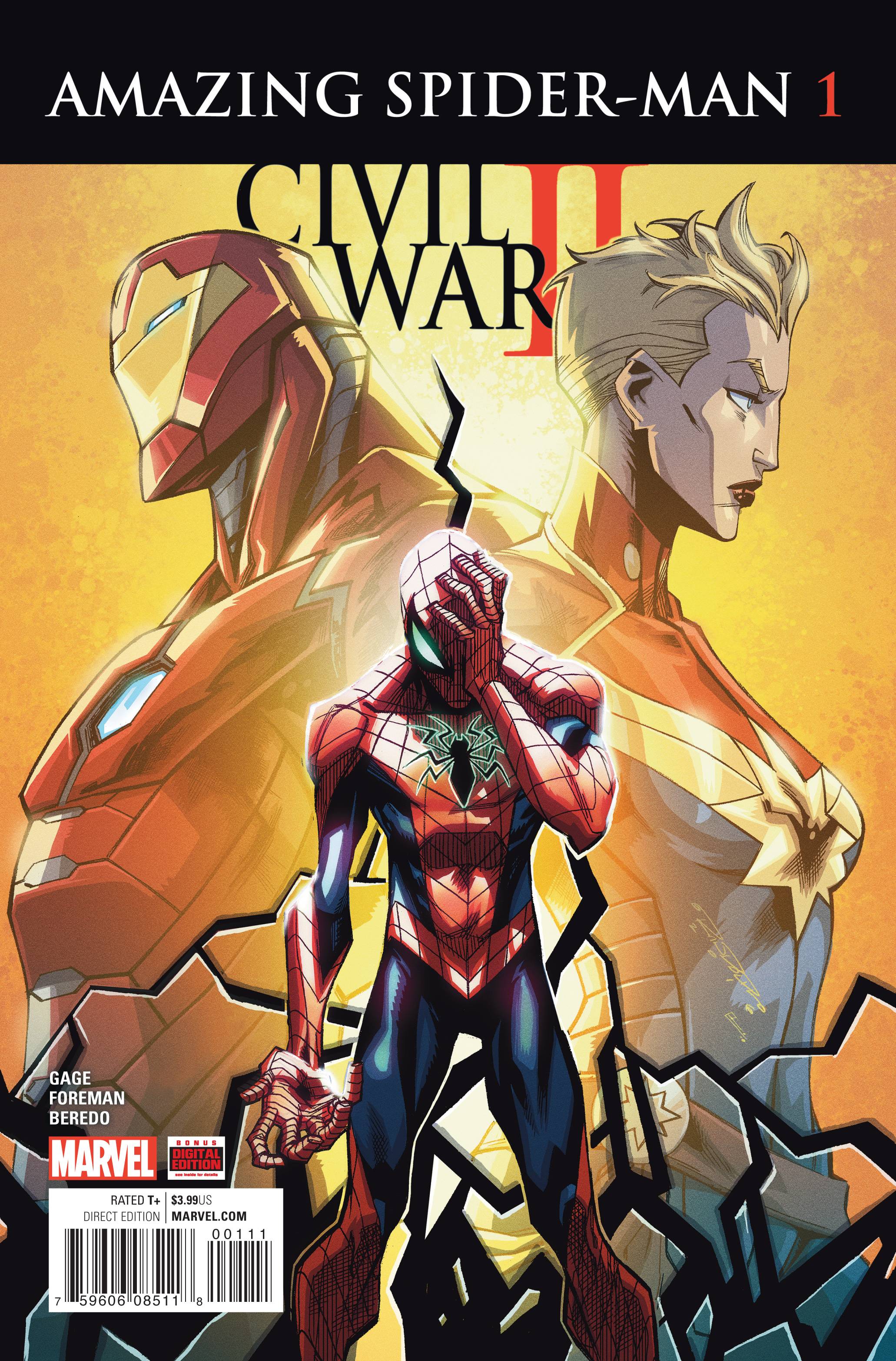 Civil War II Amazing Spider-Man #1 (2016)