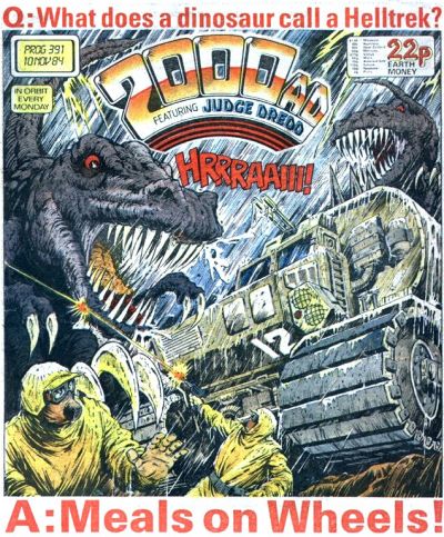 2000 AD #391-Near Mint (9.2 - 9.8)