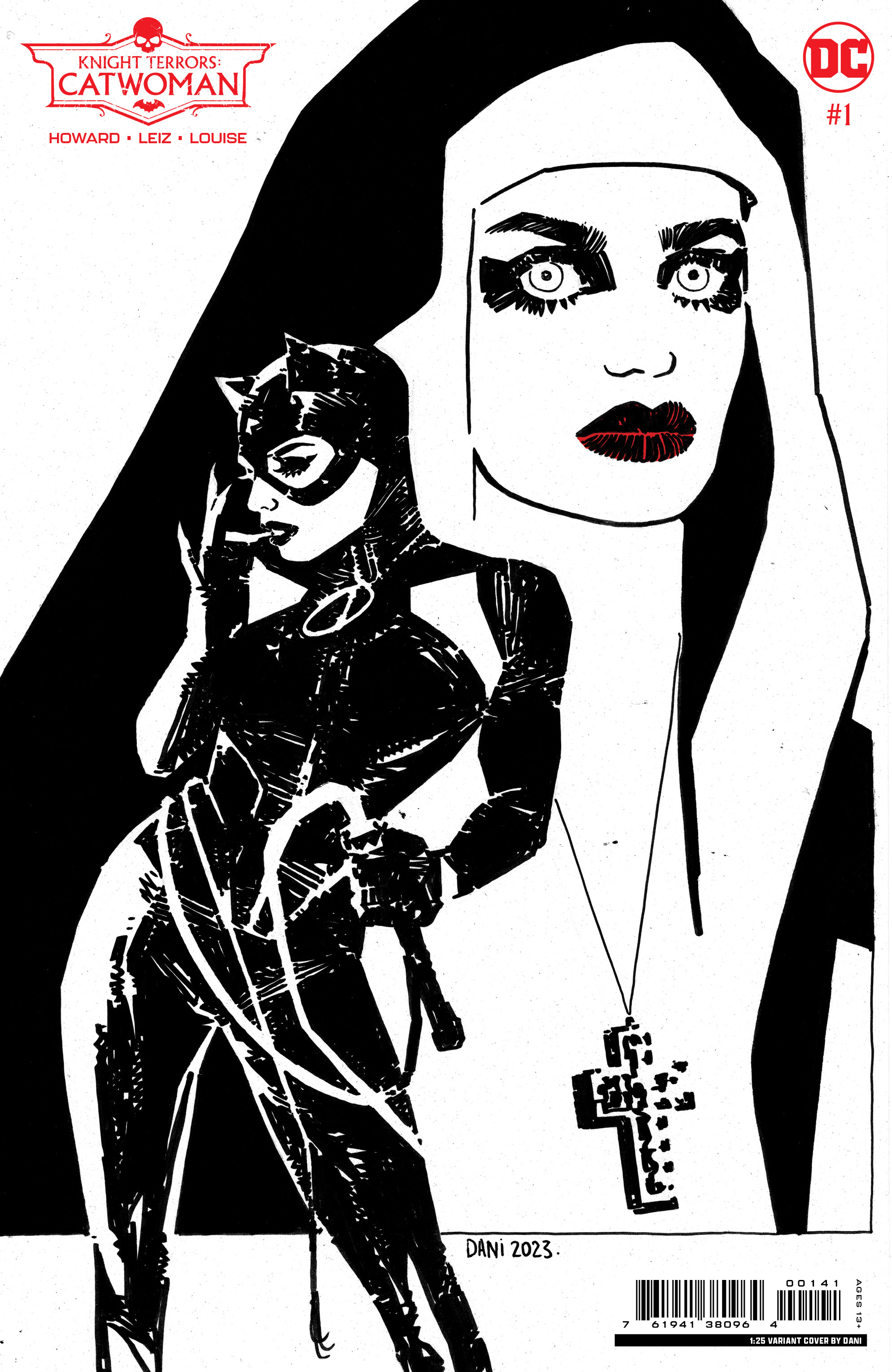 Catwoman #56.1 Knight Terrors #1 Cover E 1 For 25 Incentive Dani Card Stock Variant (Of 2)