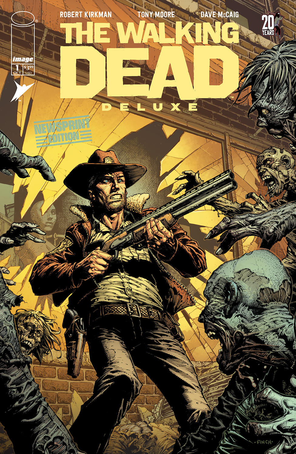 Walking Dead Deluxe #1 Newsprint Edition (One-Shot) (Mature)