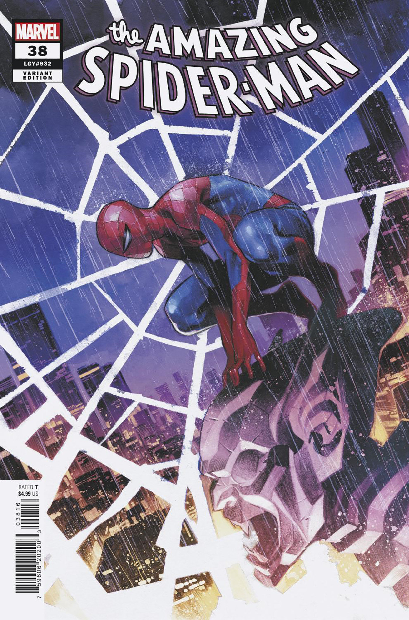 Amazing Spider-Man #38 Dike Ruan Variant (Gang War) 1 for 25 Incentive