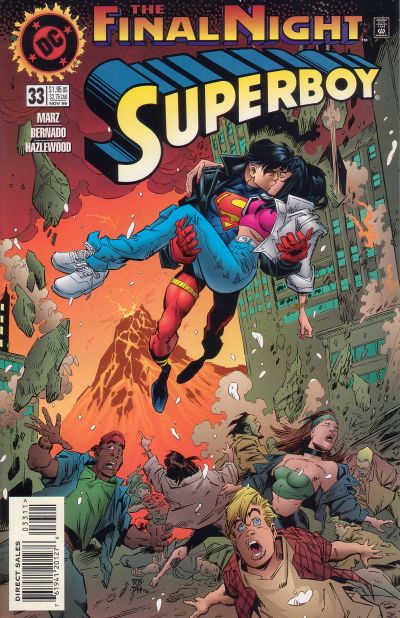 Superboy #33 [Direct Sales]-Near Mint (9.2 - 9.8)