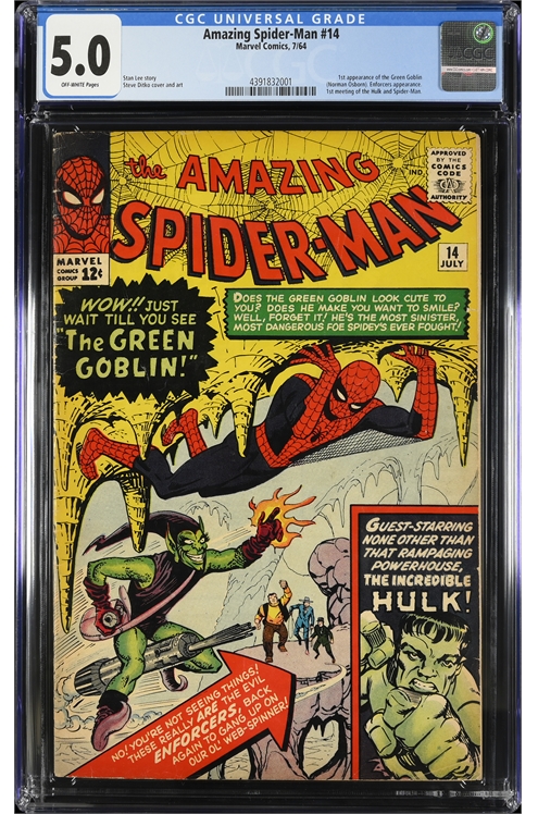 Amazing Spider-Man #014 Cgc 5.0