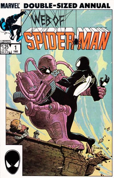 Web of Spider-Man Annual #1 [Direct]-Near Mint (9.2 - 9.8) Charles Vess Painted 