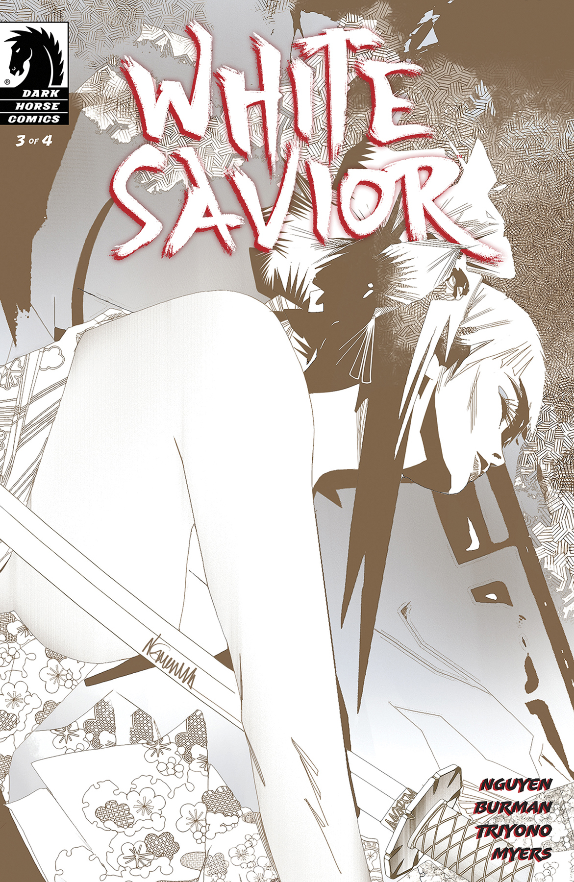 White Savior #3 Cover B (Of 4)