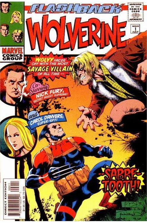 Wolverine #-1 [Flashback] - Vf