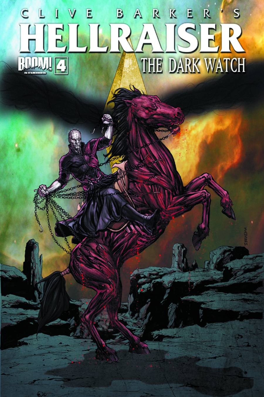 Hellraiser Dark Watch #4 Main Covers