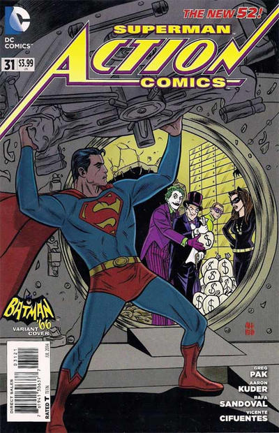 Action Comics #31 [Batman '66 Cover](2011)-Near Mint (9.2 - 9.8)